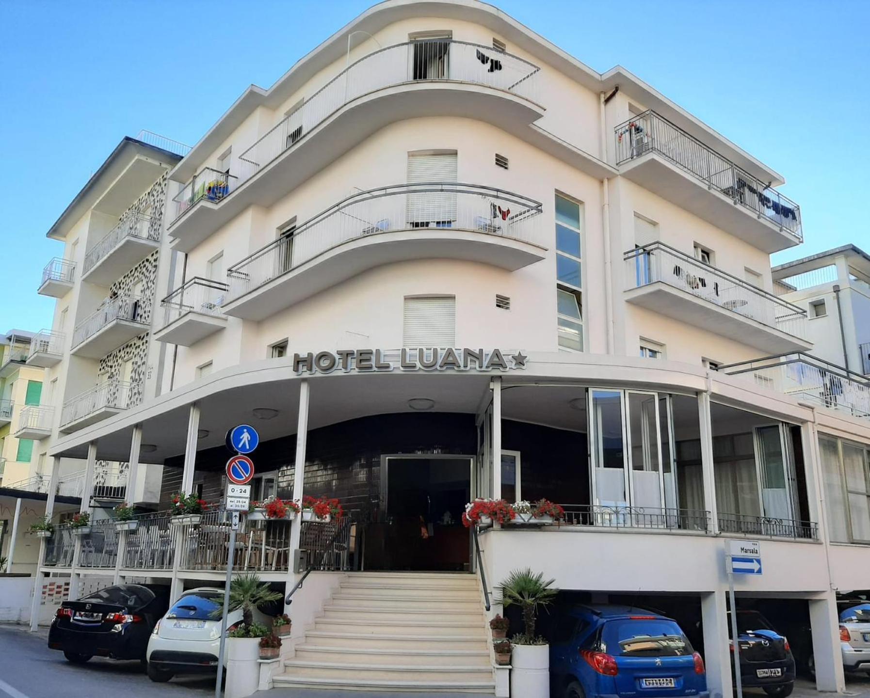 Hotel Luana ريميني المظهر الخارجي الصورة